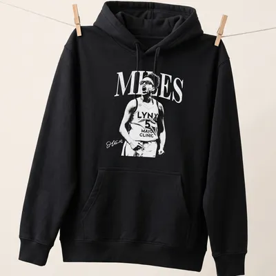 Silhouette of a basketball player in motion, featuring black, white, and orange colors — printed on a unisex hoodie