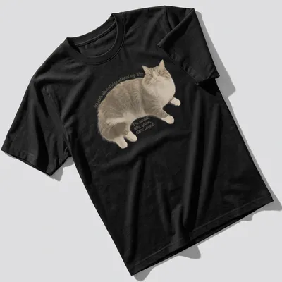 Vintage distressed Cat Lover t-shirt with playful cat illustration and text