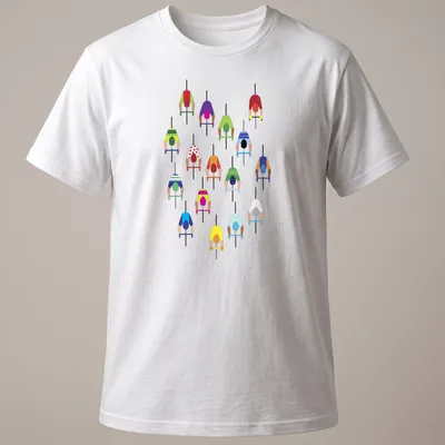 Illustration of cyclists with 'The Peloton' text in vibrant colors.