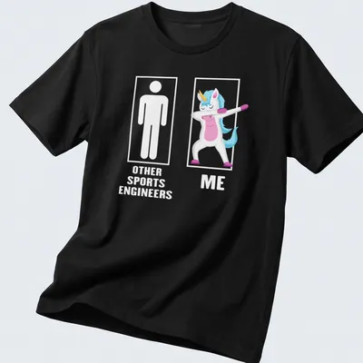 Cartoon unicorn dabbing in white, pink, blue, and yellow colors