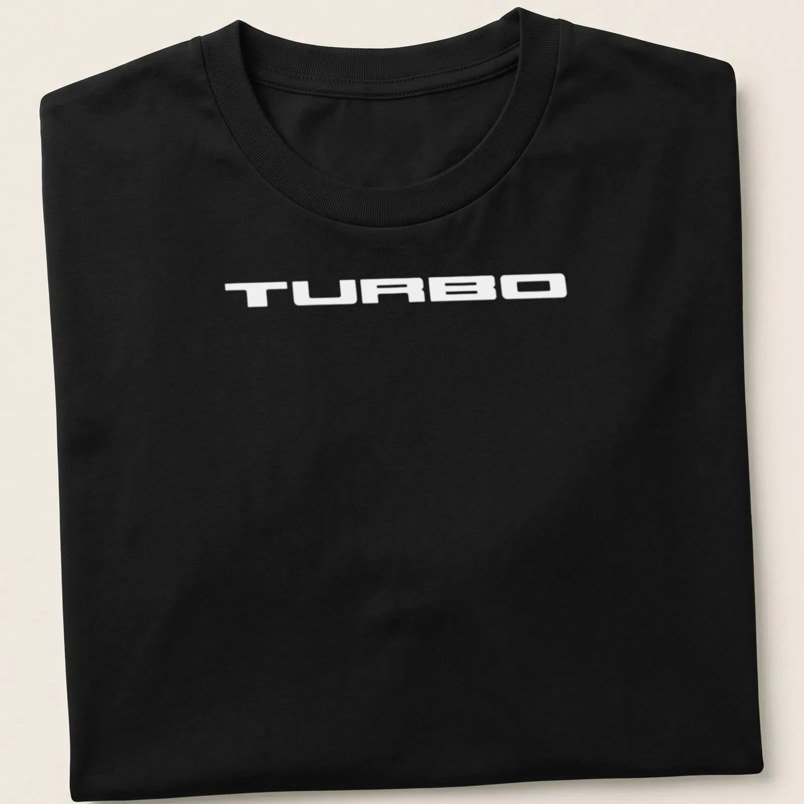 Retro design featuring a vintage rally racing car with bold '5 GT Turbo' text — printed on a unisex t-shirt